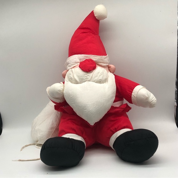 Nylon plush Santa Claus - Picture 3 of 3